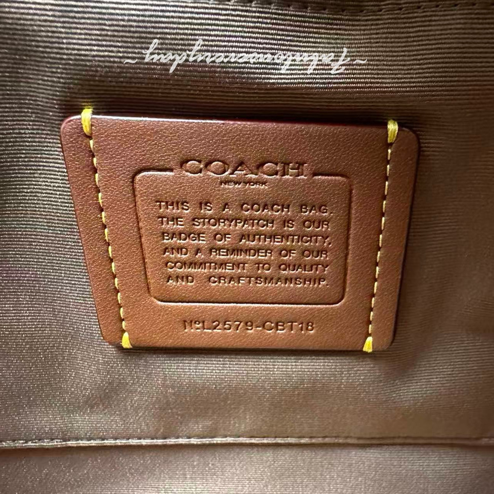 COACH Fiona Zip Tote Bag In Signature Canvas CBT18 Gold/Tan/Brown NWT - Picture 7 of 7